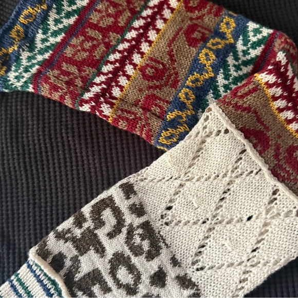 FREE PEOPLE We The Free * All In Cuff * Thermal Washed Black Combo NWT $78 XS XL - Picture 4 of 12